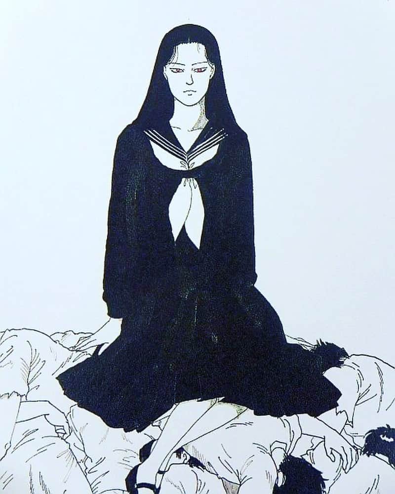 奈良裕也さんのインスタグラム写真 - (奈良裕也Instagram)「auspicious celestial maiden 🖤 #AKIMIYOSHIDA」6月11日 13時29分 - yuyanara