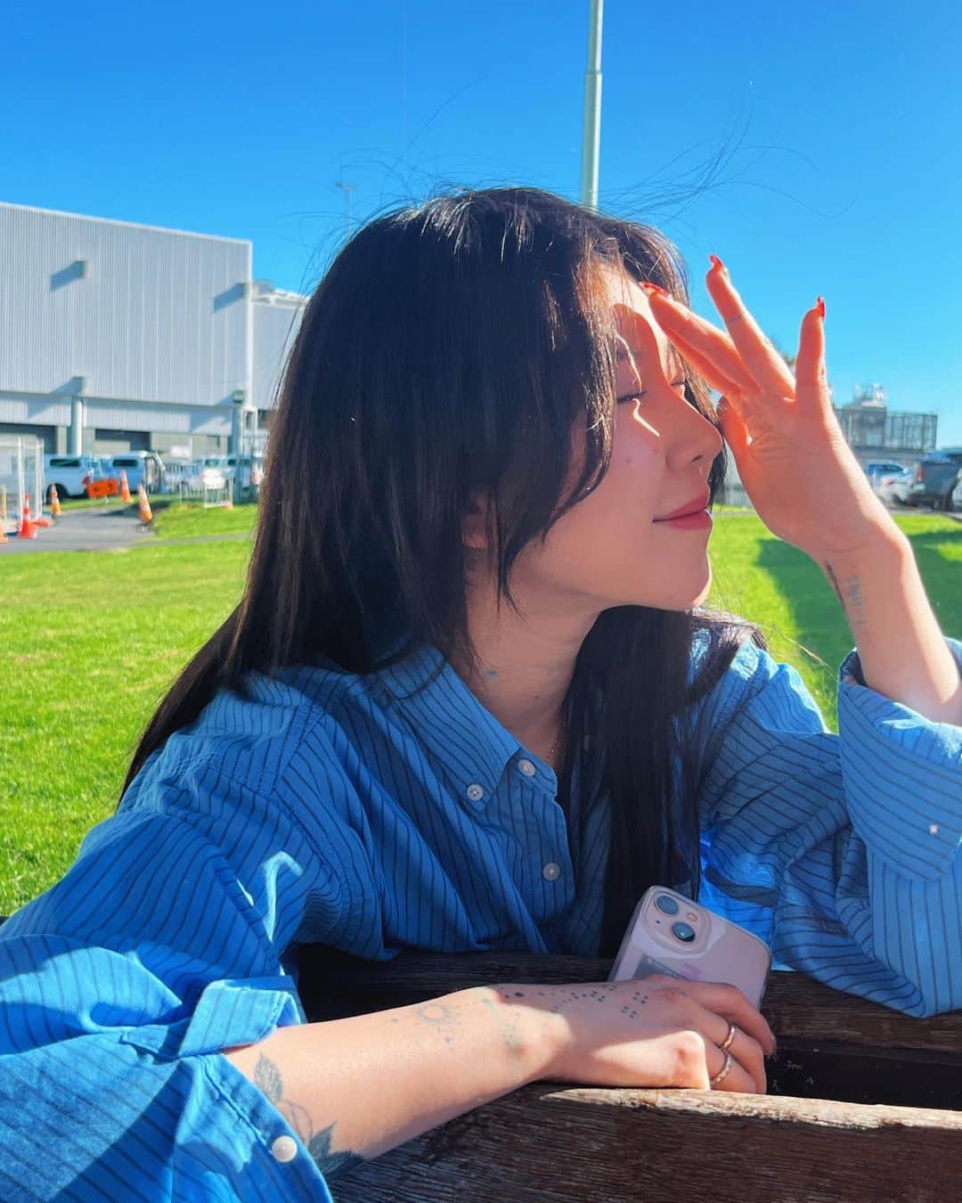 イェリンのインスタグラム：「☘️」