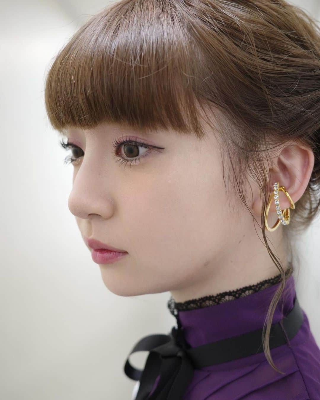 荻野由佳のインスタグラム：「💜⋆͛」