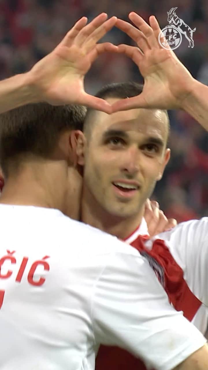 1.FCケルンのインスタグラム：「🫶 @ellyes_skhiri   Er ist nicht nur gelaufen…  ___ #effzeh #skhiri」