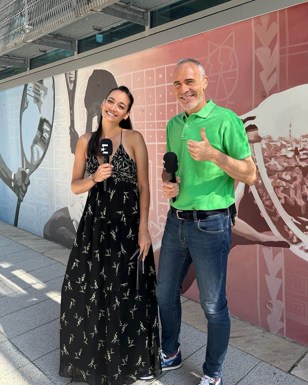 アリゼ・リムさんのインスタグラム写真 - (アリゼ・リムInstagram)「Another Roland Garros 🧡✔️  Thank you @eurosport for the amazing experience once again」6月12日 2時15分 - alizelim