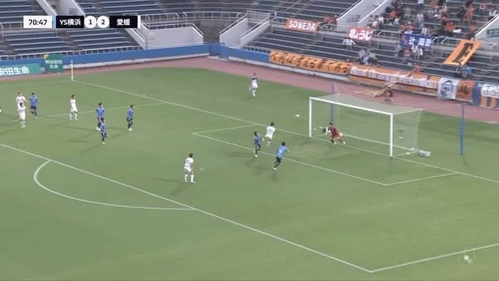 松田力のインスタグラム：「6th goal⚽️  #ehimefc  #愛媛fc  #jleague  #松田力 #🇮🇩🇯🇵」