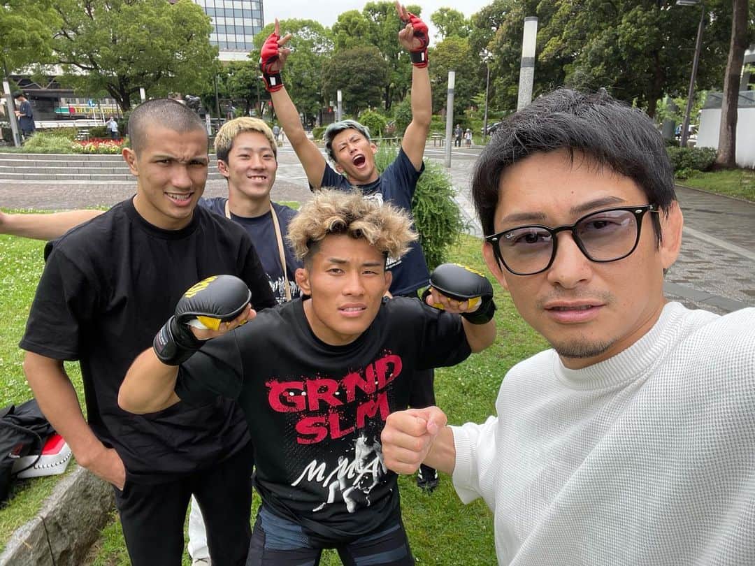 吉永啓之輔のインスタグラム：「れお勝った👍」