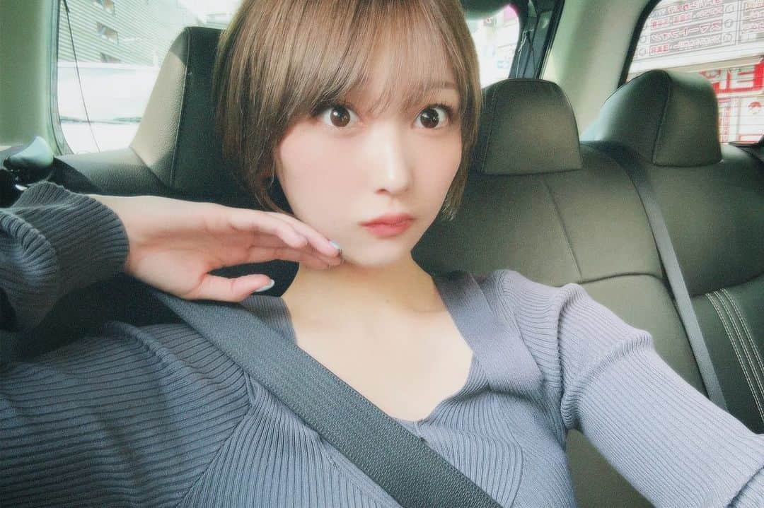 のインスタグラム：「🍄  #ショートヘア」