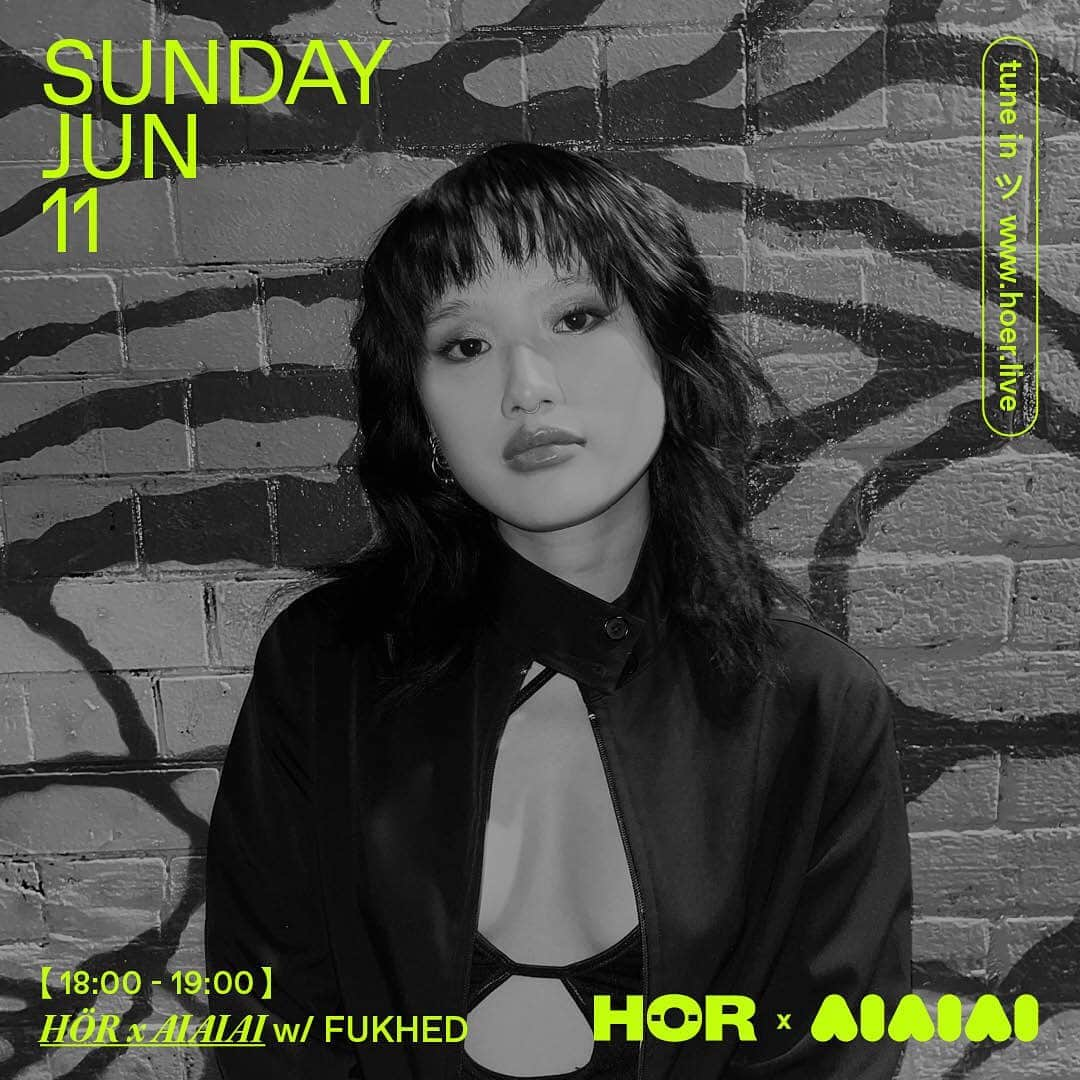 AIAIAIさんのインスタグラム写真 - (AIAIAIInstagram)「Our DJ Mix Challenge winners @jacquelone and @fukhed have come all the way from Brazil and Australia to perform on Berlin-based streaming platform @hoer.berlin today. Catch them live from 18:00 CEST, it’s going to be wild!   Sadly our third guest @morrolander wasn’t able to join us due to visa complications. Together with HÖR we are working on rescheduling his show for a future date. Watch this space!」6月11日 18時48分 - aiaiai.audio