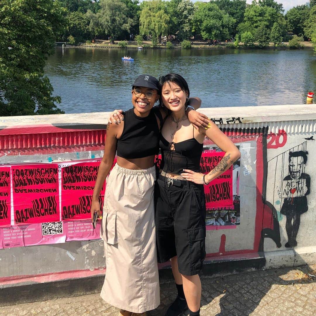 AIAIAIのインスタグラム：「Our DJ Mix Challenge winners @jacquelone and @fukhed have come all the way from Brazil and Australia to perform on Berlin-based streaming platform @hoer.berlin today. Catch them live from 18:00 CEST, it’s going to be wild!   Sadly our third guest @morrolander wasn’t able to join us due to visa complications. Together with HÖR we are working on rescheduling his show for a future date. Watch this space!」
