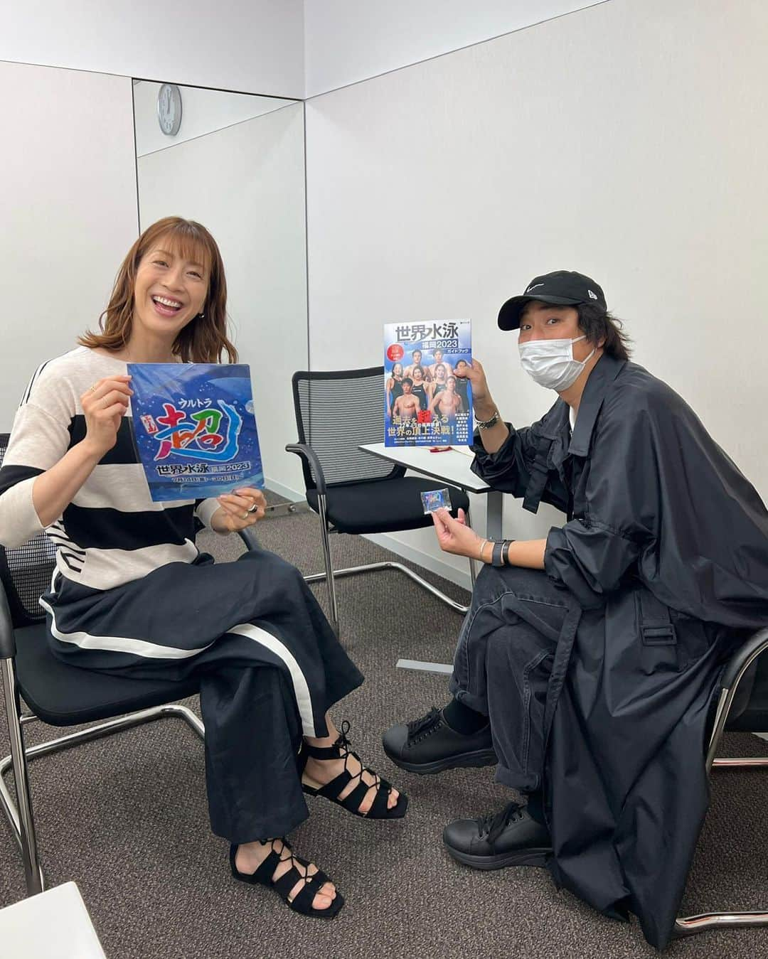 寺川綾さんのインスタグラム写真 - (寺川綾Instagram)「🏊‍♀️寺川綾さん　本日もお疲れ様でした！ 「世界水泳2023福岡」超ウルトラ盛り上がります⤴︎ 楽しい収録でした🤣　いつもありがとうございます🫡  #fashionblogger #fashionstyle #fashionsnap  #寺川綾 #スタイリスト」6月11日 18時54分 - terakawaaya_official