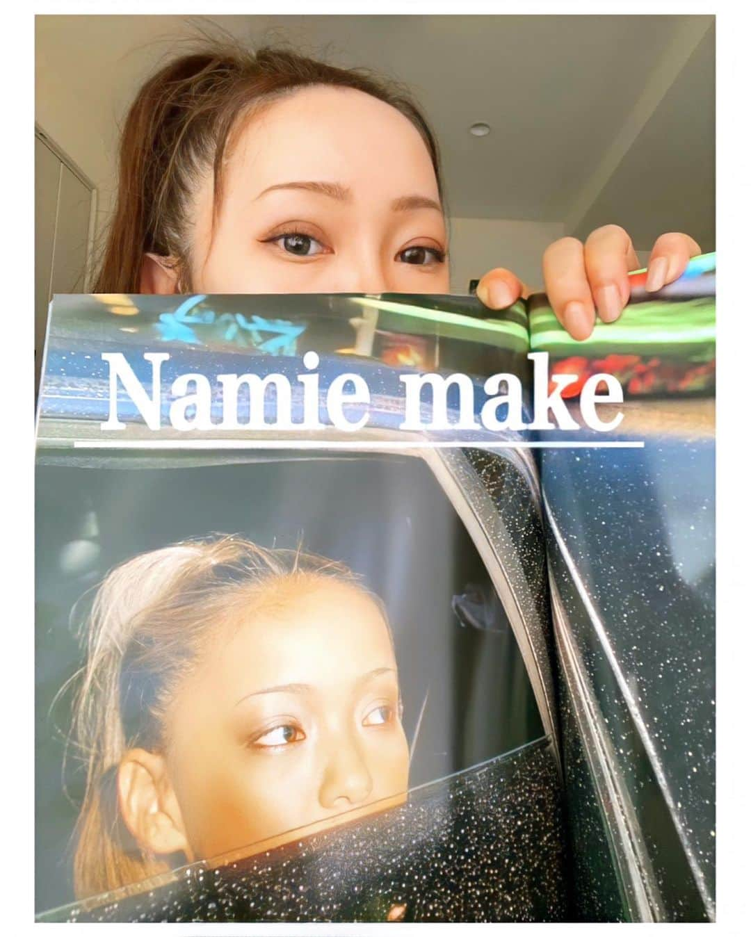 安室奈美恵　ファンアカウントさんのインスタグラム写真 - (安室奈美恵　ファンアカウントInstagram)「細眉時代の安室ちゃんメイクやってみました❤︎.*  安室ちゃんメイクがそっくりなざわちんさんが、とにかく眉毛で全てが決まる！って言ってた様に眉毛で顔の印象かなり変わりますよね👀  もっと色々勉強して色々な安室ちゃんメイクやりたい🪞🪄︎︎  #安室奈美恵#安室ちゃん#namieamuro #amuronamie #安室奈美恵メイク#ものまねメイク #永遠の憧れの人」6月11日 19時43分 - shizuka1119214