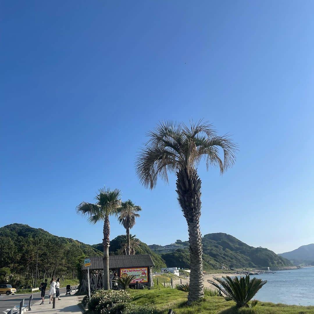 中谷萌のインスタグラム：「🌊🌴☀️🏄🏻‍♀️」