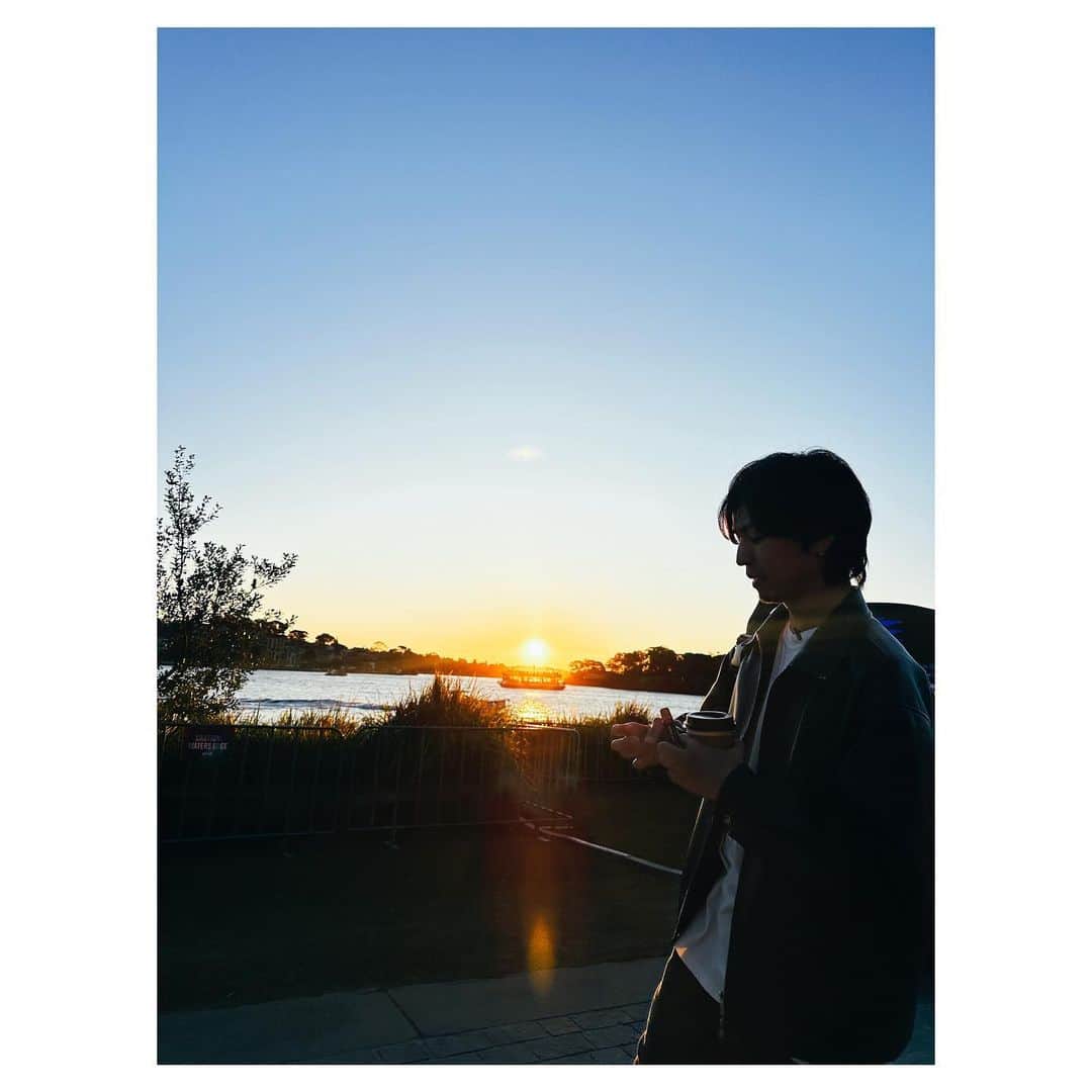 桐山漣さんのインスタグラム写真 - (桐山漣Instagram)「・ Sunset in Sydney🇦🇺」6月11日 20時21分 - renn_kiriyama_official