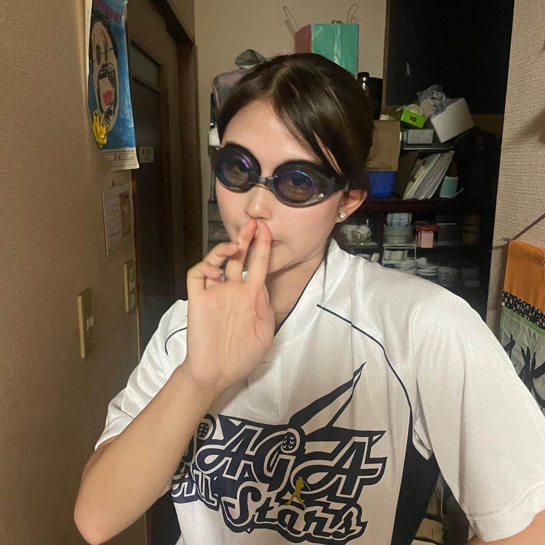 野球girlさんのインスタグラム写真 - (野球girlInstagram)「ゴーグル買ったよ💞」6月11日 21時27分 - m_atsurino