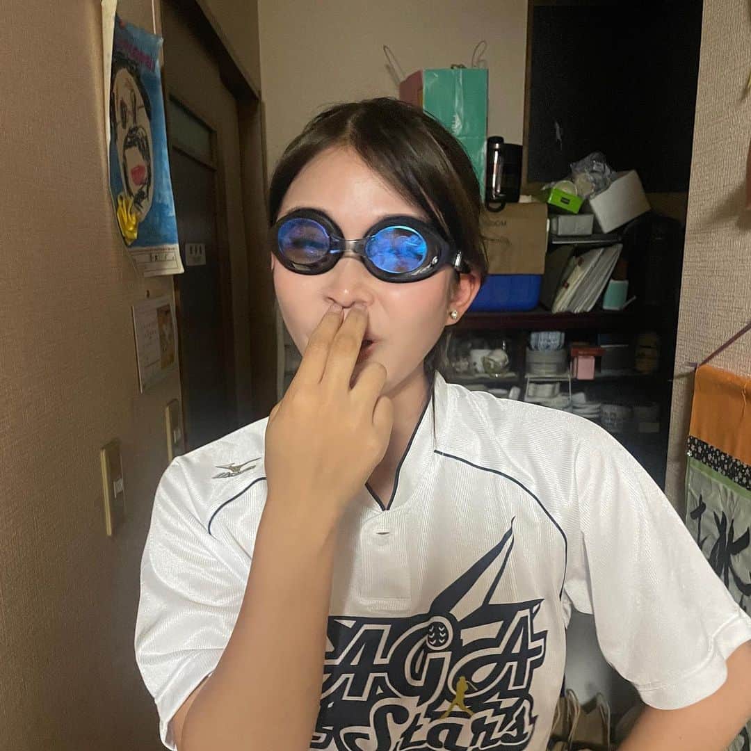 野球girlのインスタグラム：「ゴーグル買ったよ💞」