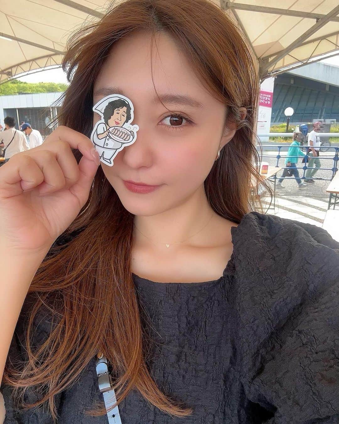 堤ゆきみのインスタグラム：「梅雨かよー！☔️☔️☔️ いつかの餃子フェス🥟」