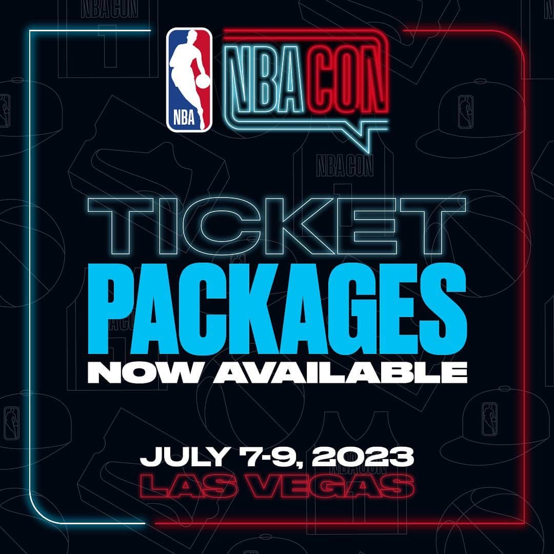 NBAさんのインスタグラム写真 - (NBAInstagram)「Tickets are moving fast! Don't miss out on the first ever NBA Con. Get your tickets today at the link in our bio! 🏀🔥」6月12日 2時54分 - nba