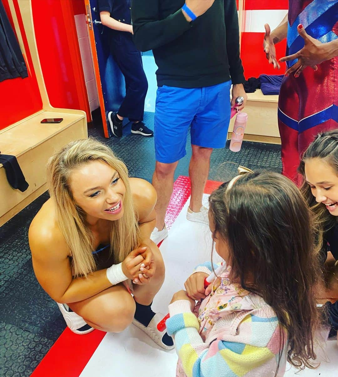 ジェシカ・エニス＝ヒルさんのインスタグラム写真 - (ジェシカ・エニス＝ヒルInstagram)「I mean the kids were loving this…but so was I 🤣 l loved the gladiators as a kid and now they’re back for my kids to enjoy 💪🏽 @gladiatorstv」6月11日 21時29分 - jessicaennishill