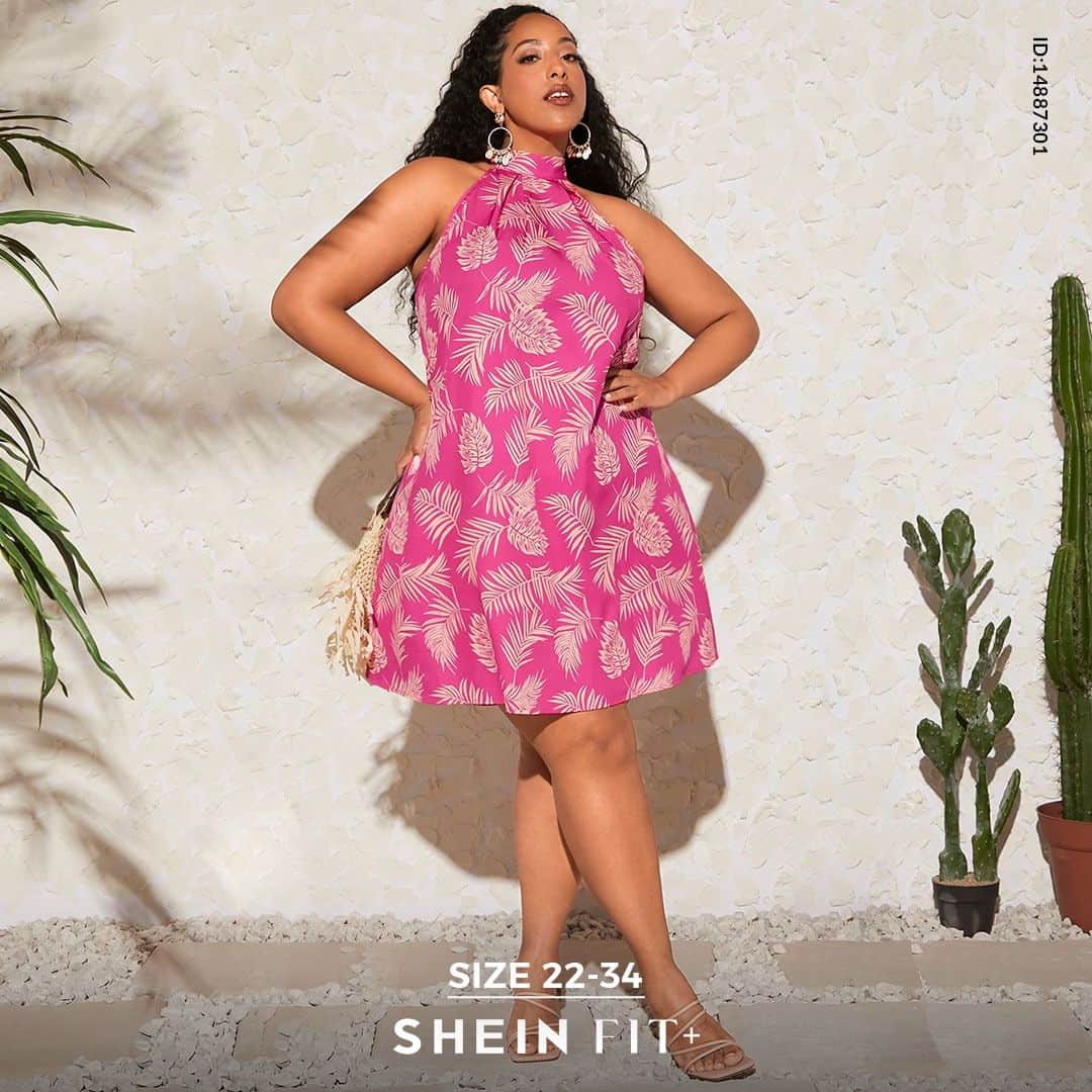SHEINのインスタグラム：「Looking for unique vacay statement pieces that set you apart? 👀 It's all in the details ✨🤩  🔎15611713 14887301 14887239 14815903 14815756 14815550  #SHEINFITPLUS」