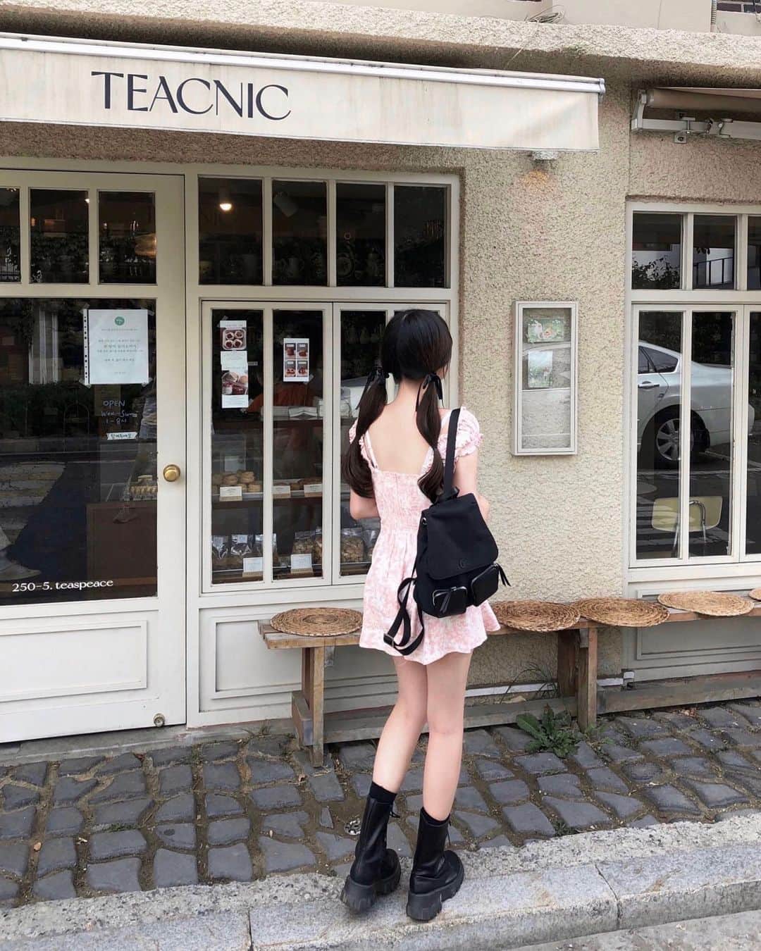 ユンジュのインスタグラム：「여름이랑 화해하기로 했다 🍃🚃」