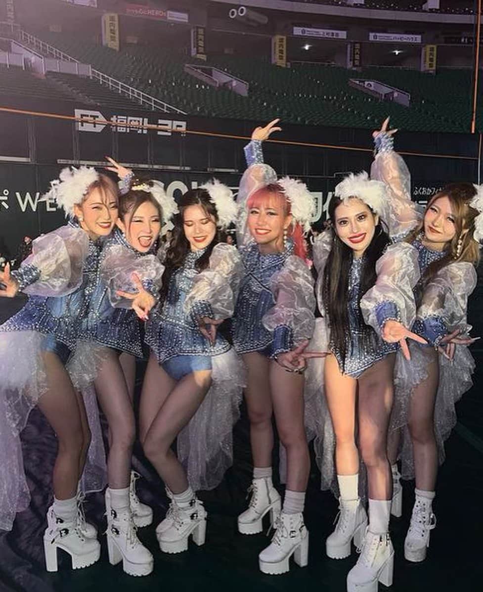 Chieさんのインスタグラム写真 - (ChieInstagram)「.  6/3(土)福岡ミュージックサーカス🎪 ご来場の皆さま、関係者の方々 ありがとうございました✨  ｽﾃﾗとﾊﾆﾄﾗの初ｺﾗﾎﾞTHPダンサー として大舞台に出演し、とても 素敵な経験がまた増えました🥰  #stellaJapan‬#ステラジャパンダンサーズ#ハンサムショート#福岡#ペイペイドーム#福岡PayPayドーム#paypayドーム #福岡musicfes2023#ショートヘア#ショートカット#ゴルフ#ゴルフ女子#中丸千愛」6月11日 22時25分 - chie__stella