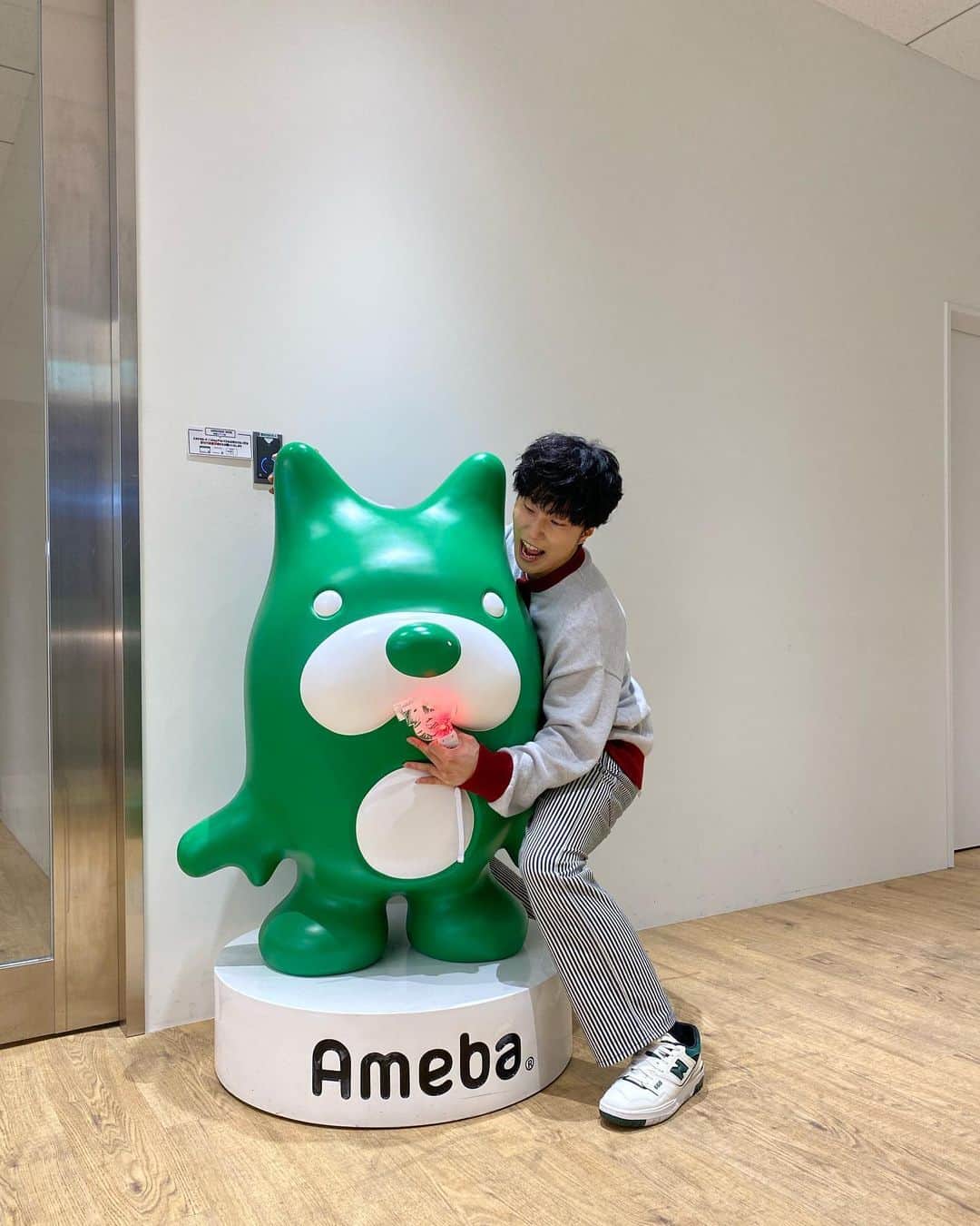 あむぎりさんのインスタグラム写真 - (あむぎりInstagram)「ABEMAに潜入🥷  #東京ドーム楽しみだなぁ #推し活」6月11日 22時31分 - com.amugiri