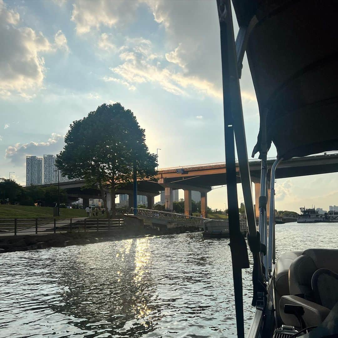 キム・オクビンさんのインスタグラム写真 - (キム・オクビンInstagram)「happyday 🛥️」6月11日 22時51分 - kimokvin