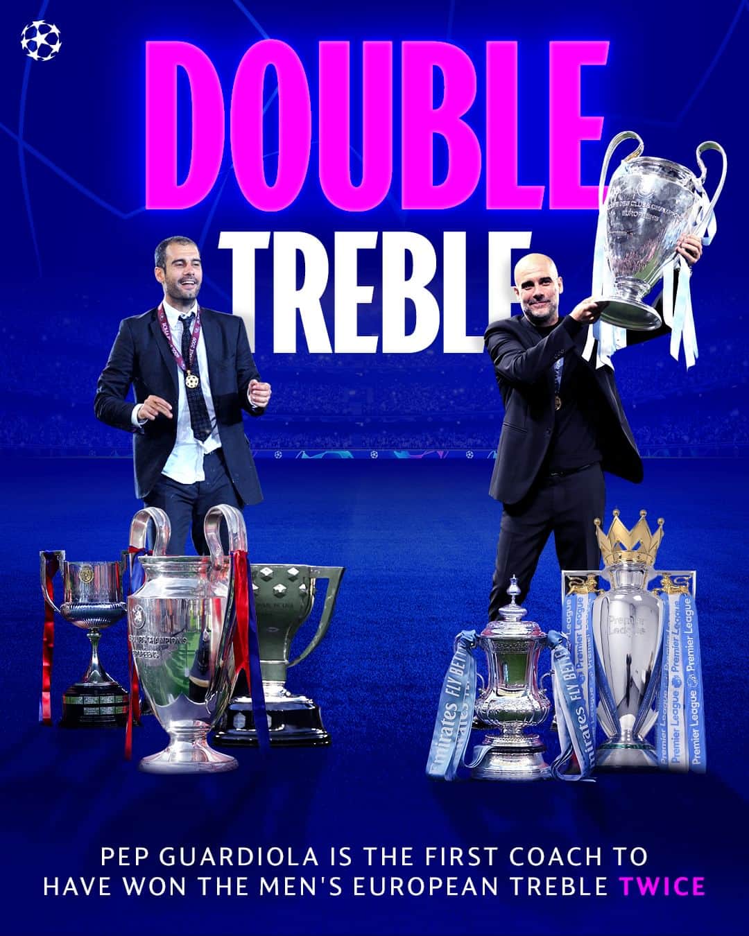 UEFAチャンピオンズリーグさんのインスタグラム写真 - (UEFAチャンピオンズリーグInstagram)「🔓 Achievement unlocked: the double treble 🤯  #UCLfinal」6月11日 23時27分 - championsleague