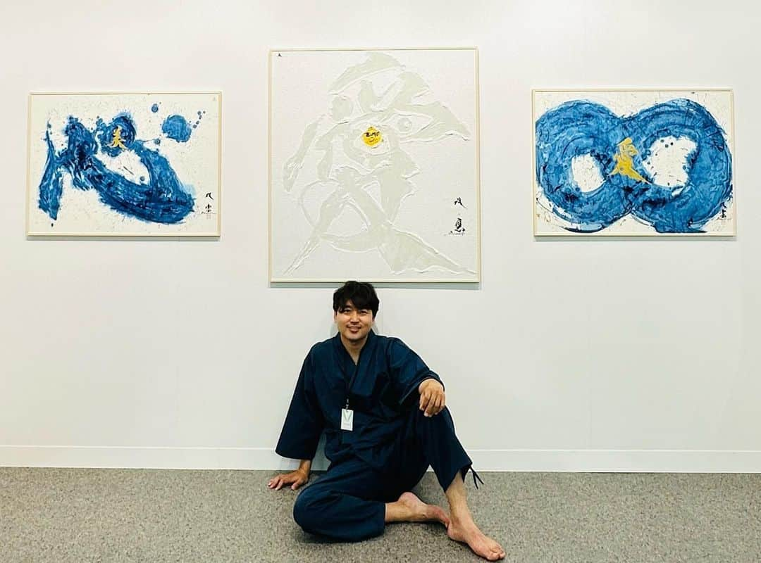 武田双雲さんのインスタグラム写真 - (武田双雲Instagram)「#Volta Basel #souun #japanesecalligrapher  #seleneartmedia」6月12日 0時11分 - souun.takeda