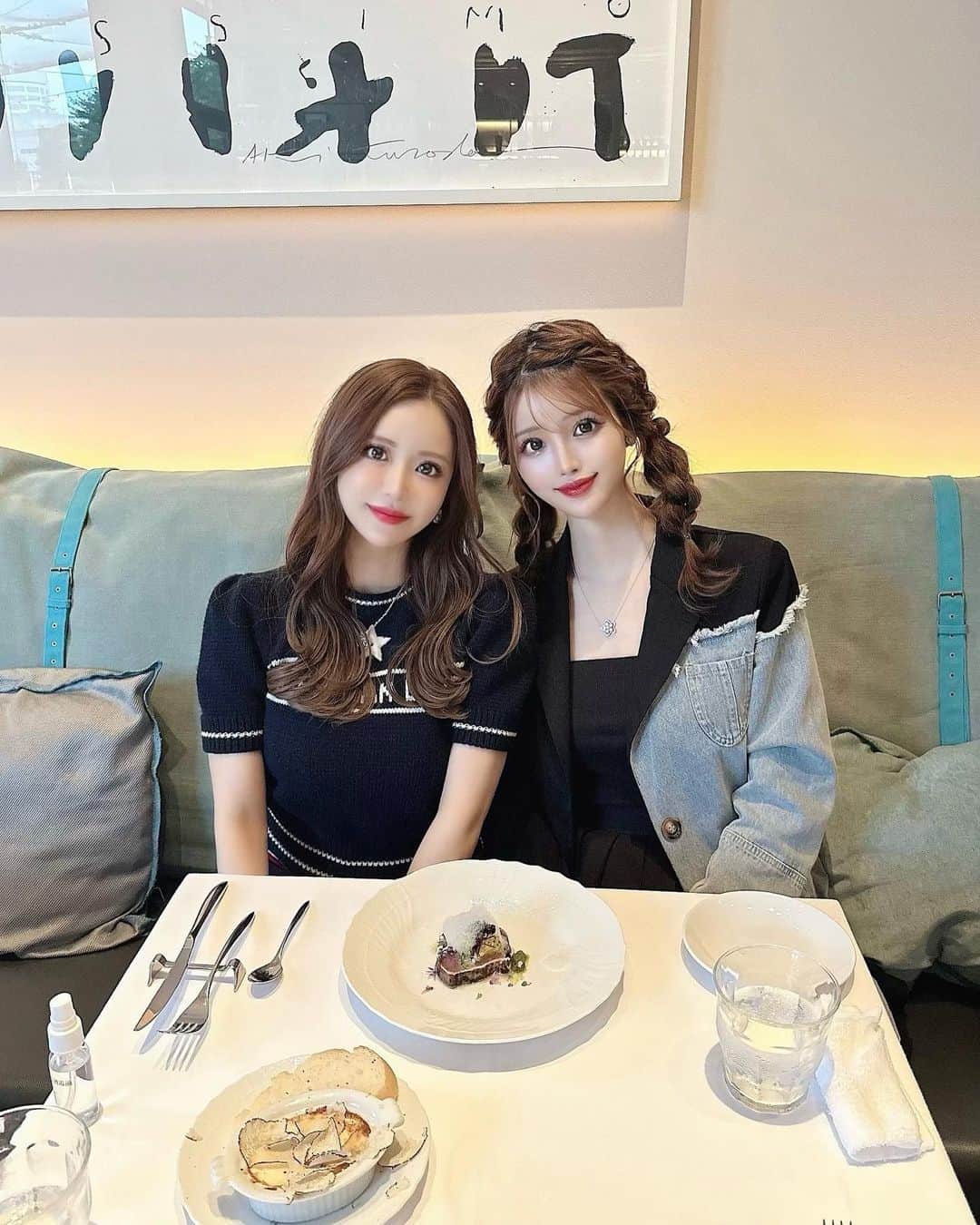 伴かなみのインスタグラム：「のあちゃんとイタリアン🇮🇹🍝💕 ⁡ ⁡」