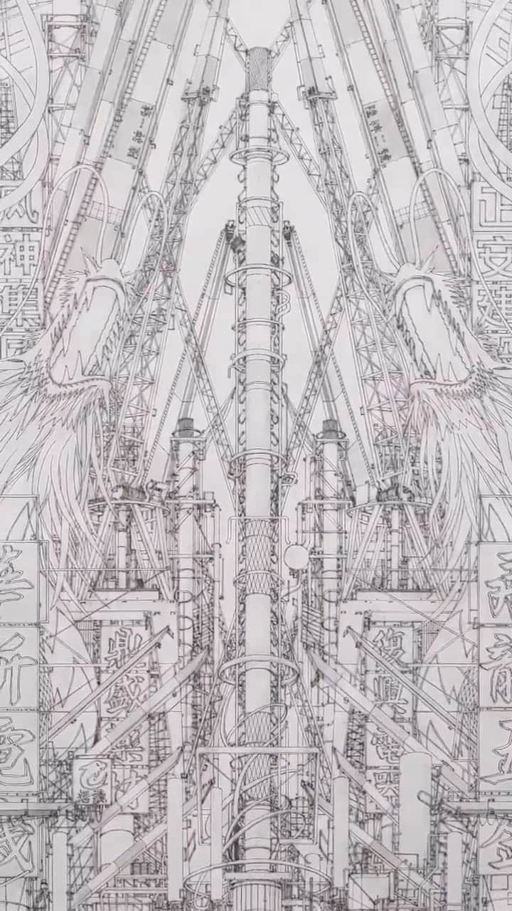 Juxtapoz Magazineのインスタグラム：「This is how you draw. @tiendao06」