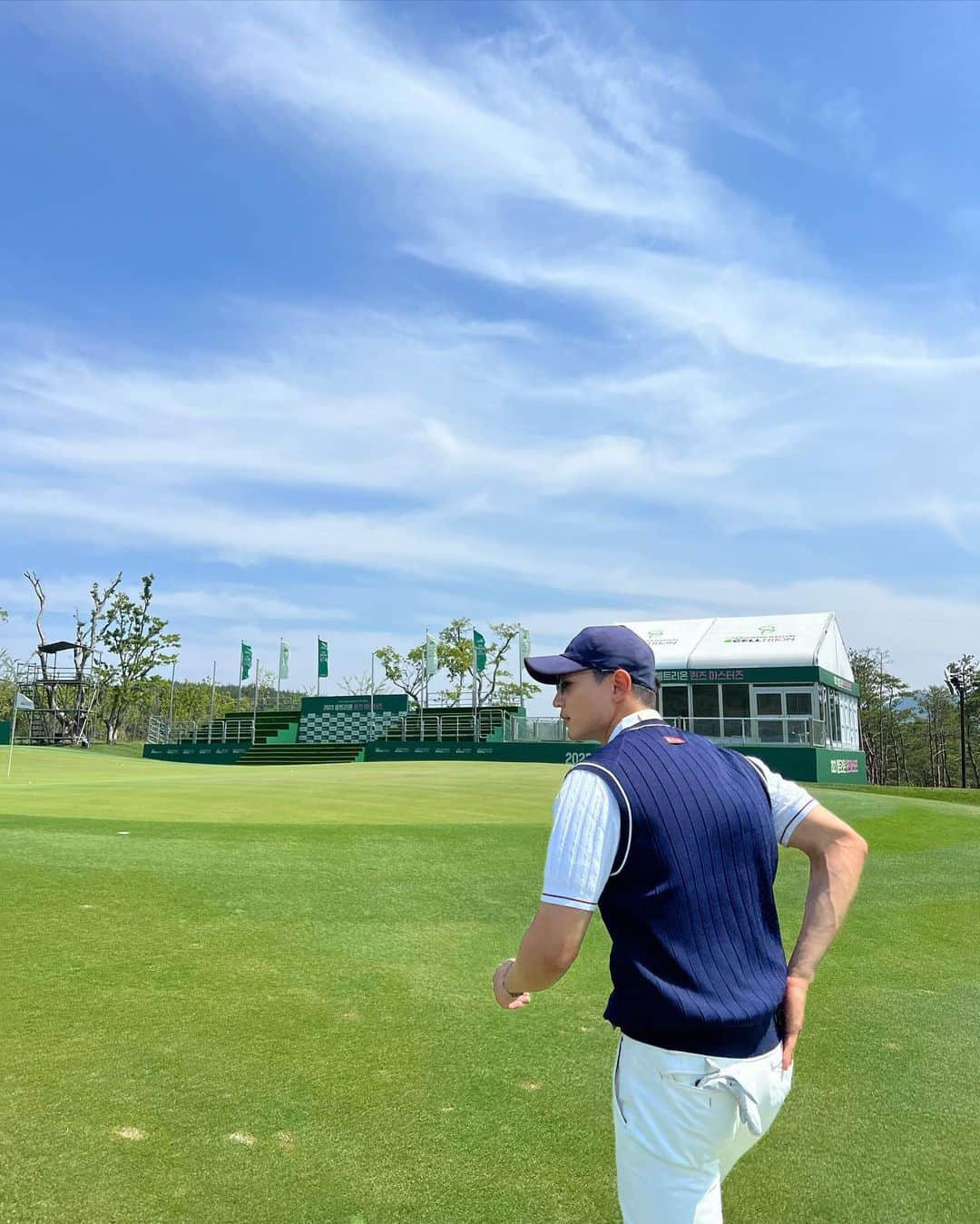 チェ・ミンホさんのインスタグラム写真 - (チェ・ミンホInstagram)「Pro-Am🏌️. . . . . . 셀트리온 퀸즈 마스터스 프로암. 소속:가먼트 골프!!!!!. 인생 첫 프로암!. 좋은 날씨 좋은 스코어 좋은 추억.」6月12日 12時09分 - choiminho_1209