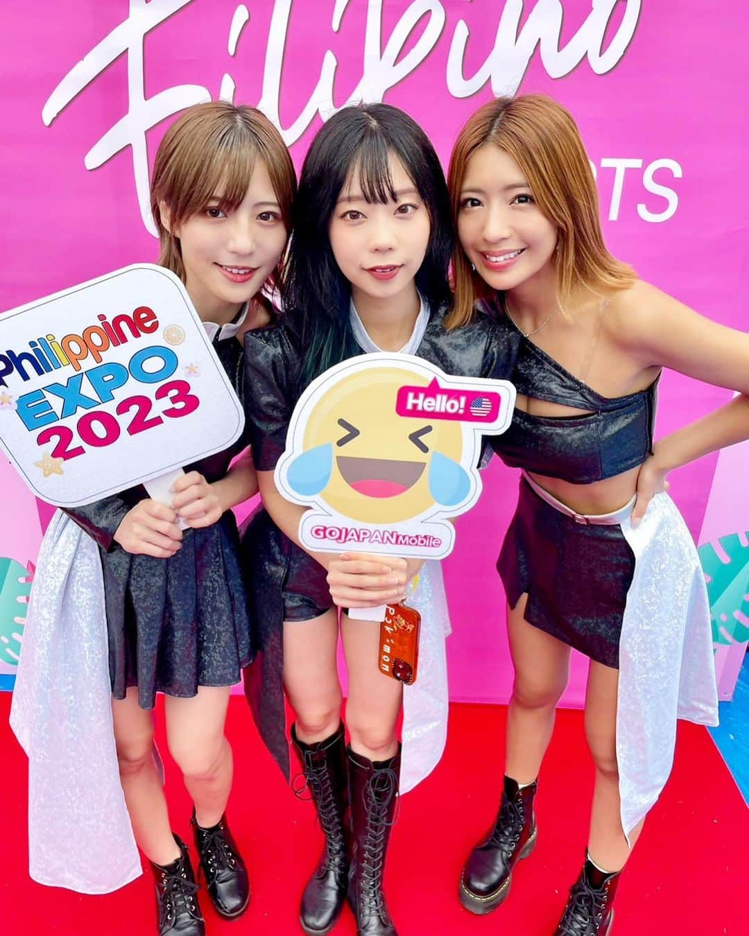 sherbetのインスタグラム：「#フィリピンエキスポ2023 イベントのアンバサダーを務めさせていただきました。これからもフィリピン×日本の親交に少しでもお役に立てれば幸いです。ちなみに、メンバーはすでにフィリピンに行きたいモード全開です😆  #フィリピン #上野公園　#philippineexpo2023」