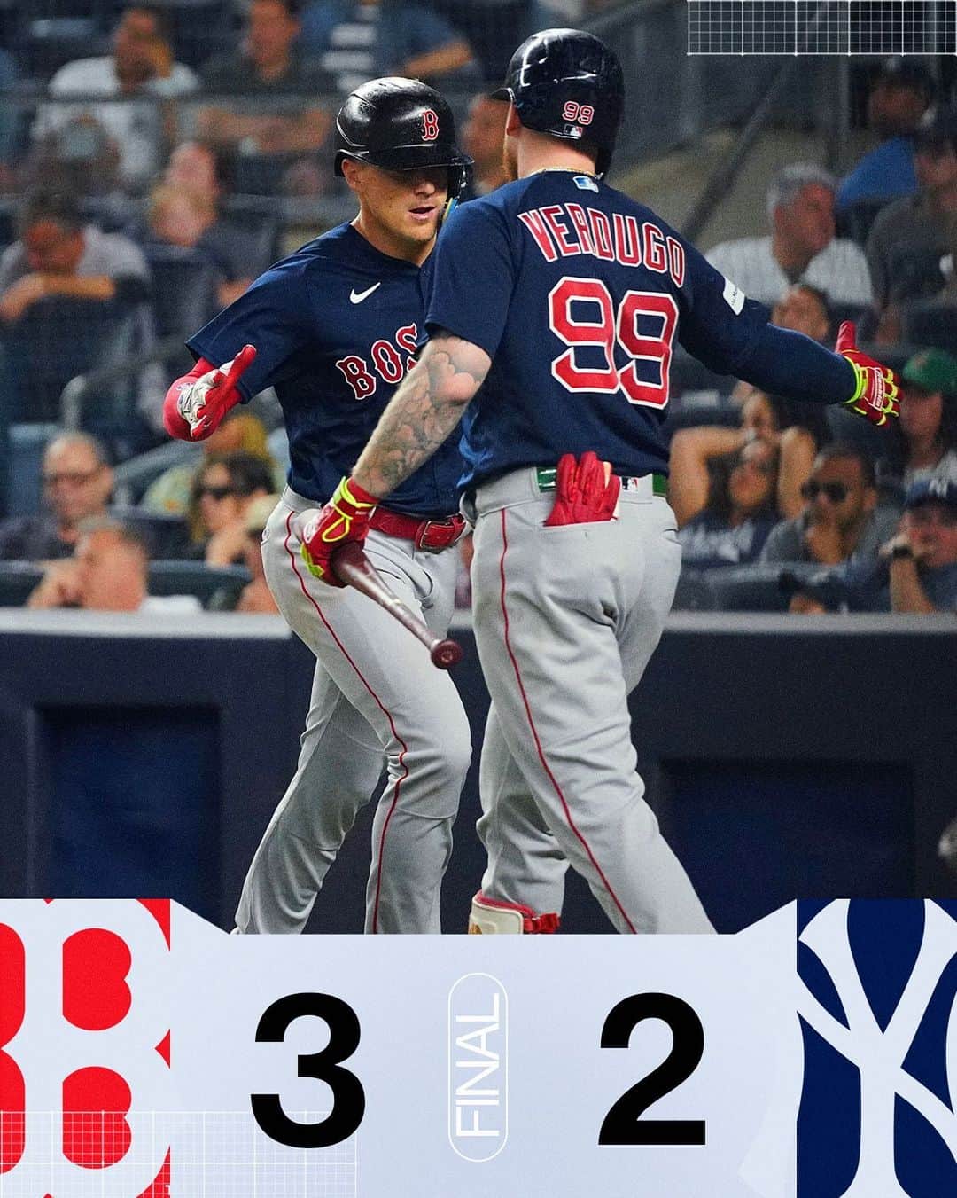 MLBさんのインスタグラム写真 - (MLBInstagram)「The @RedSox hold on in the 10th to take the rubber game on #SundayNightBaseball.」6月12日 11時07分 - mlb