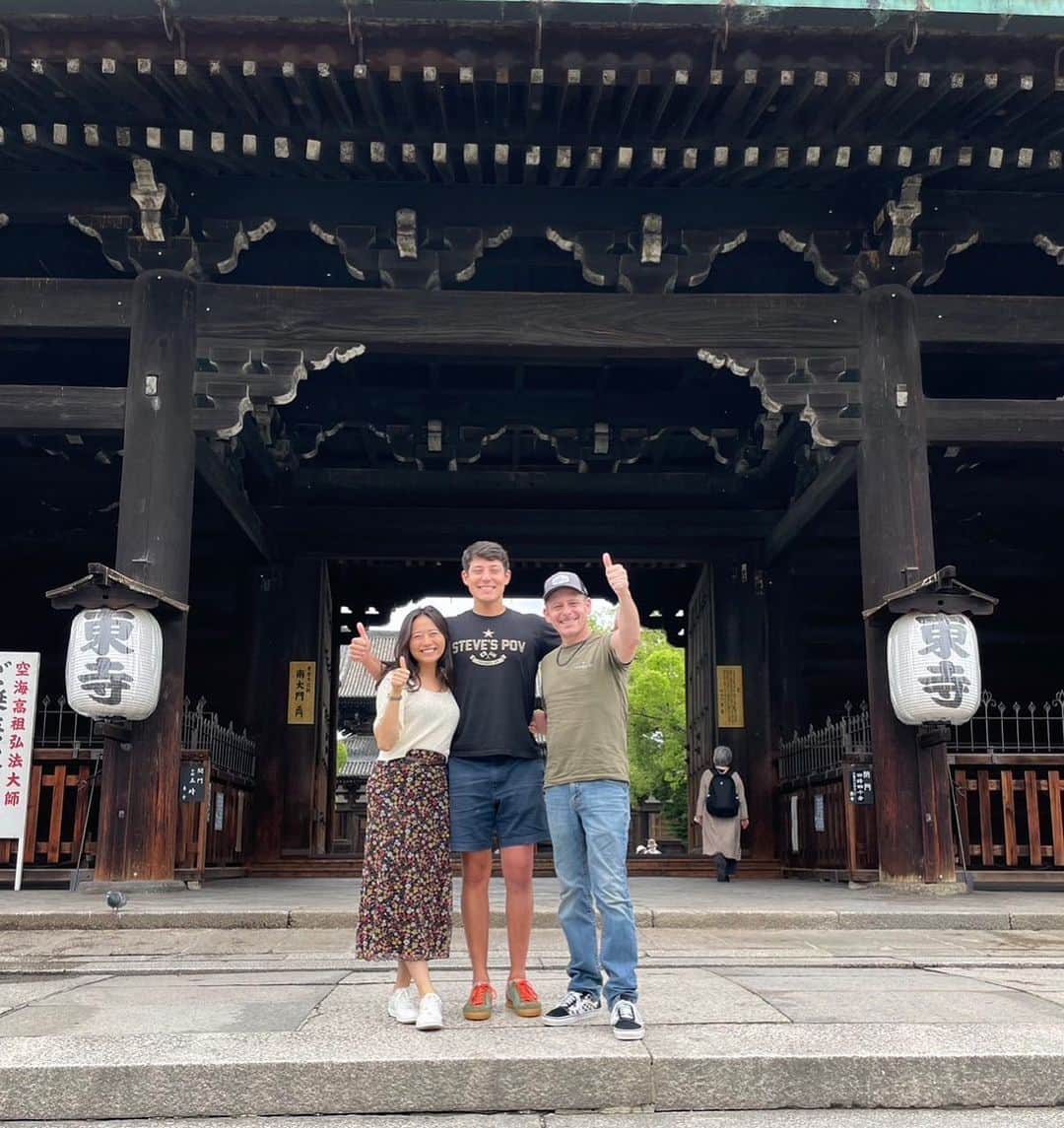 スティーブのインスタグラム：「Kyoto!! 京都」