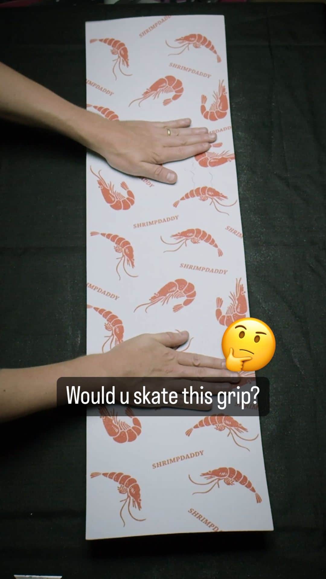 zumiezのインスタグラム：「Would you skate this grip?   #grip #skate #skateboarding #skateshop #grizzly #shrimpdaddy」