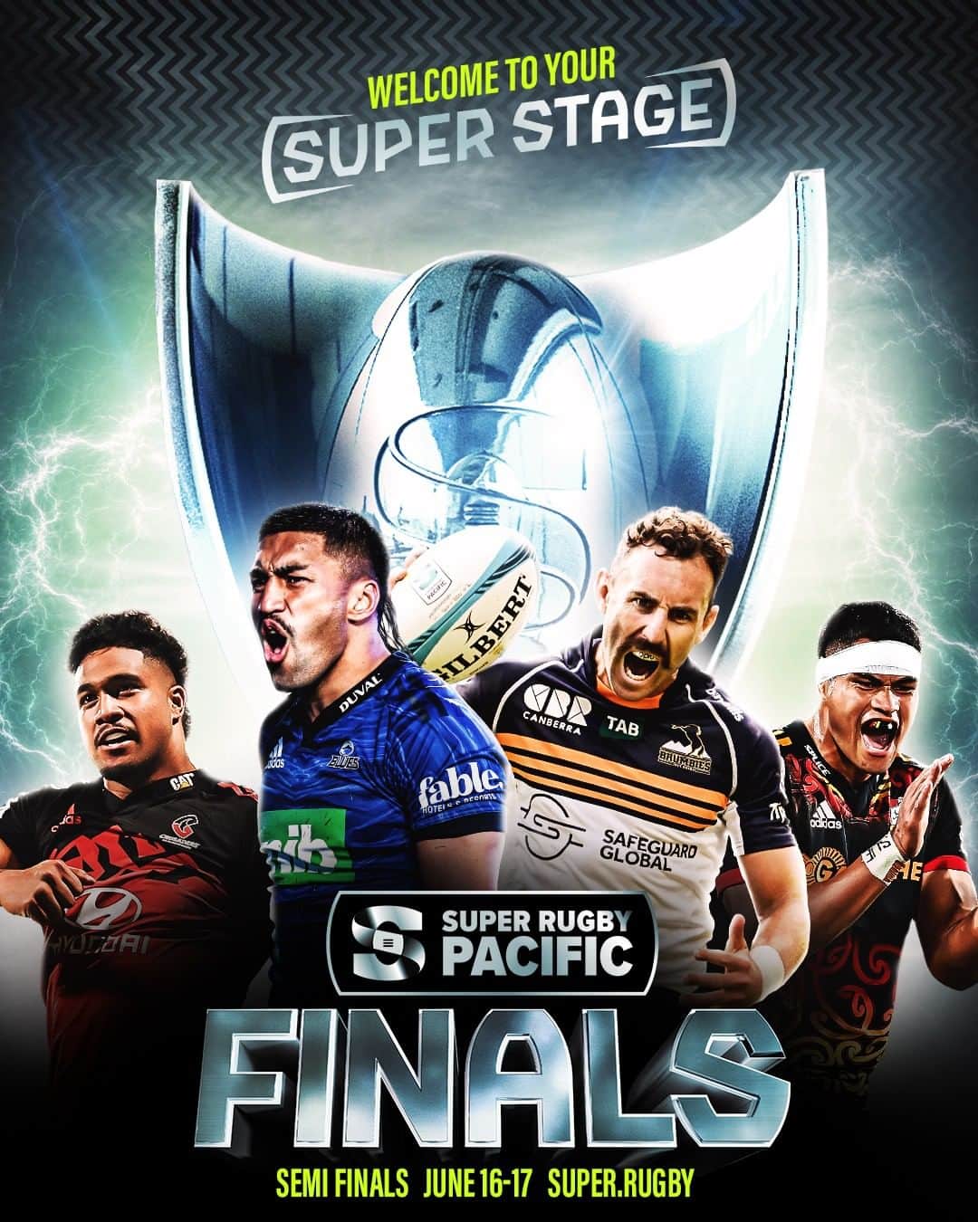 Super Rugbyさんのインスタグラム写真 - (Super RugbyInstagram)「Semi Finals locked in 🔒  Who's making it through to the final?  #WelcomeToYourSuperStage #SuperRugbyPacific」6月12日 5時01分 - superrugby