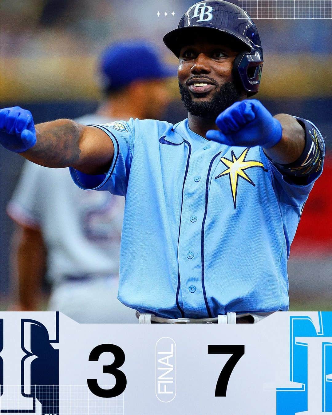 MLBさんのインスタグラム写真 - (MLBInstagram)「The Rays are rollin'!  They take 2 of 3 from Texas in the battle of MLB's two best teams.」6月12日 5時22分 - mlb