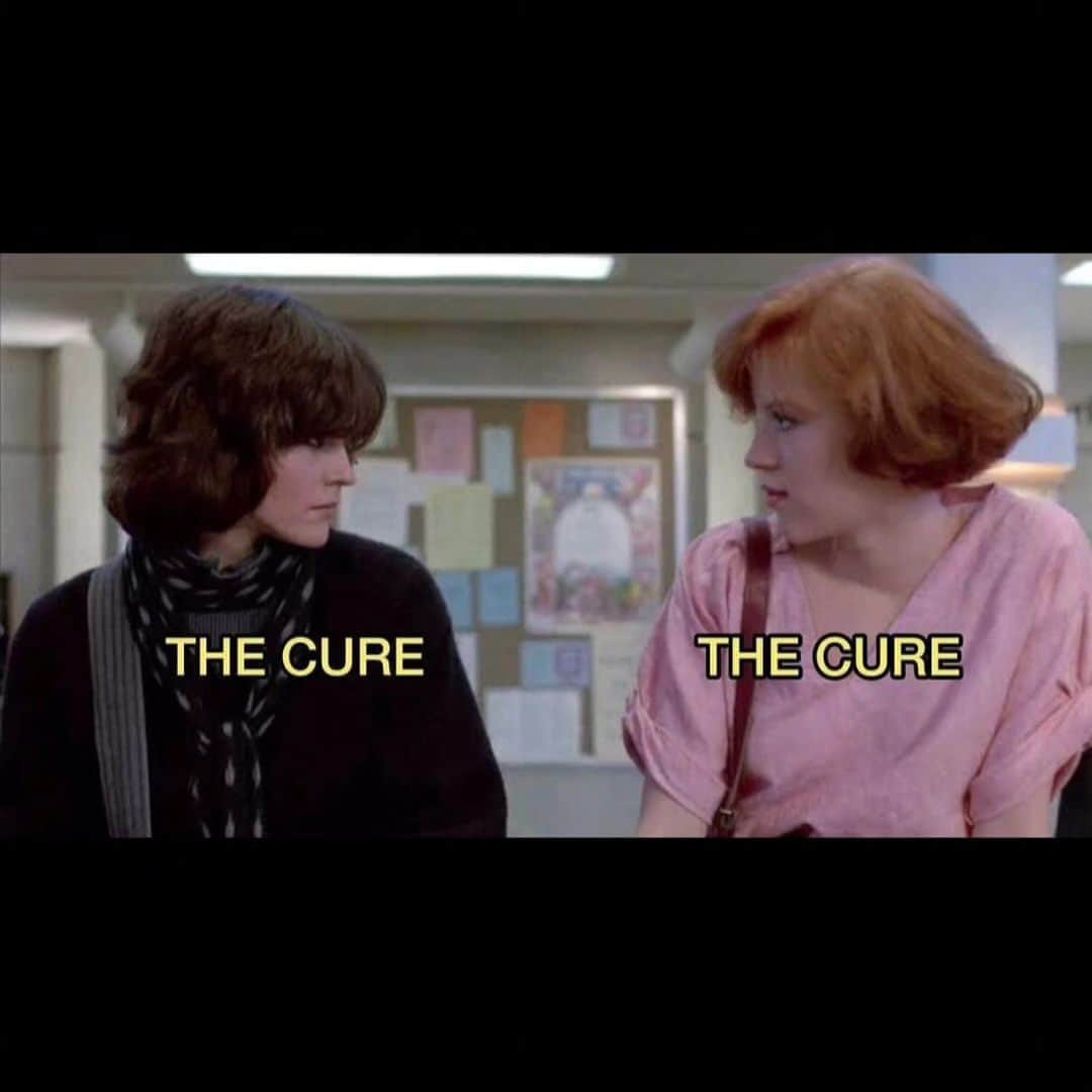 シャニン・ソサモンのインスタグラム：「#thecure appreciation post because #thecure  #repost @postpunkproject」