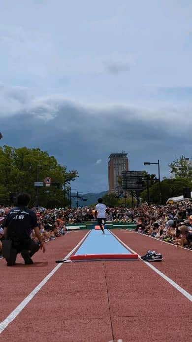為末大のインスタグラム：「#体操  #gymnastics  #hiroshimaflowerfestival  #streettrackandfield」