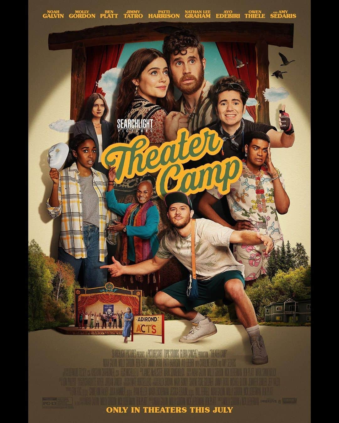 ベン・プラットさんのインスタグラム写真 - (ベン・プラットInstagram)「NEXT MONTH WE GO TO CAMP 🎭 @theatercampthemovie」6月12日 10時06分 - bensplatt