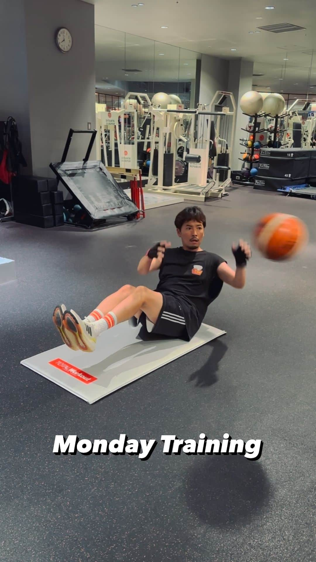 小柳津林太郎のインスタグラム：「Monday Training🏀 #monday #training #gym #fukuoka」