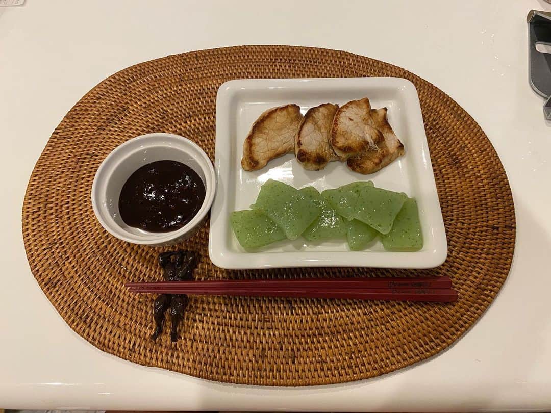喜多村章子さんのインスタグラム写真 - (喜多村章子Instagram)「6月12日の食事です ・ 「やっつけたかな」 ・ 今日の朝一番は試験。 勉強の詰めは甘かったけど、なんとかやっつけたと思います。 ・ 今日もありがとうございました！」6月12日 20時59分 - nattsu.bm.72233