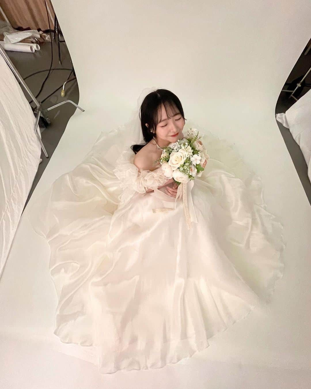 石田千穂さんのインスタグラム写真 - (石田千穂Instagram)「👰‍♀️💍🤍 #STU48 #石田千穂」6月12日 21時12分 - chiho_ishida