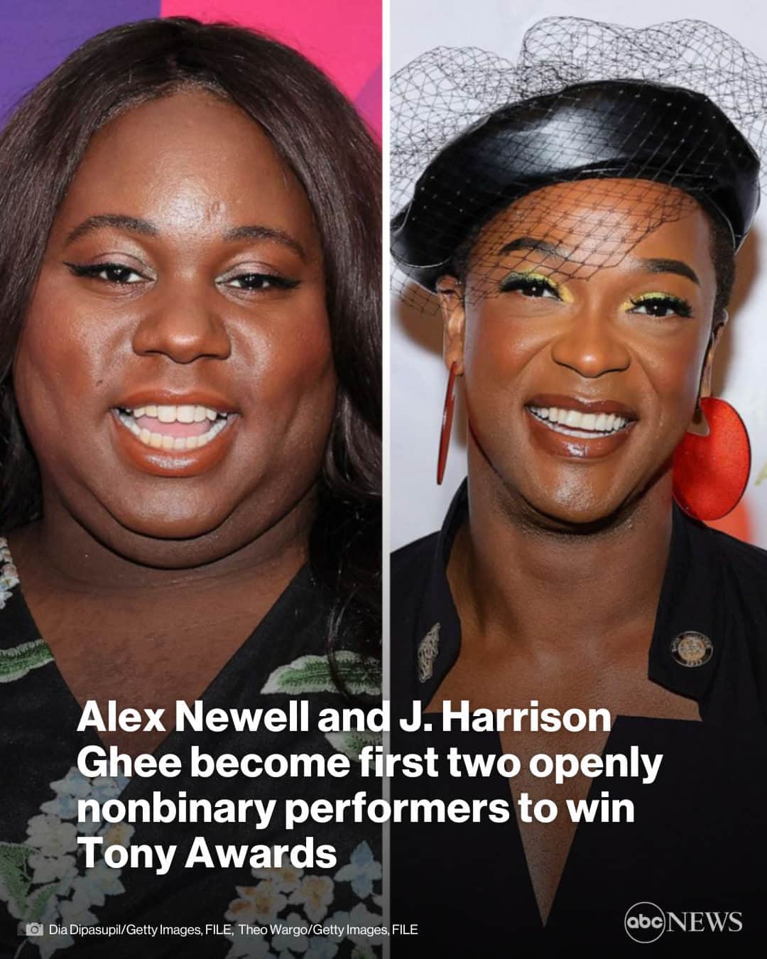 ABC Newsさんのインスタグラム写真 (ABC NewsInstagram)「Nonbinary actors Alex Newell(02)