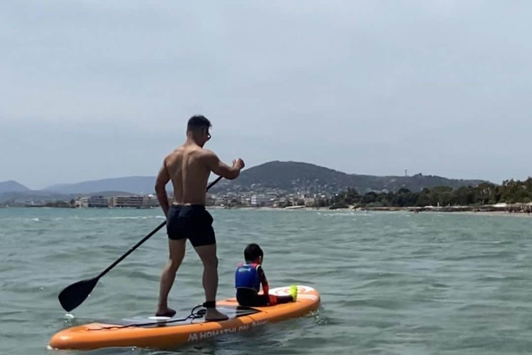 海老沼匡さんのインスタグラム写真 - (海老沼匡Instagram)「Greece 🥋🇬🇷  #Judo #Athens #Acropolis #PanathinaikoStadium #beach #Sea #SUP 6-12th June」6月12日 13時09分 - masashi_ebinuma