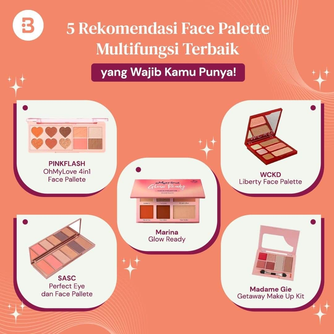 Beauty | Health | Fashionさんのインスタグラム写真 - (Beauty | Health | FashionInstagram)「Semakin ke sini semakin banyak aja nih produk-produk baru yang gak cuma nawarin kualitas tapi juga memudahkan hidup kita, beauties. Kayak misalnya face palette ini yang isinya blush on, highlighter, eyeshadow, contour, bahkan lipstick. Mantap banget kan, beauties?  Nah, ini dia 5 face palette yang direkomendasiin Beautynesia yang bisa jadi pilihan kamu beauties.  Hmmm, kira-kira rekomendasi produk apalagi nih yang kamu mau? Cuss langsung komen aja, ya! —-- Jangan lupa untuk follow @Beautynesia.id  untuk berita menarik seputar wanita dan lainnya!  Follow juga instagram : @beautynesianews 💄 @mommyasia.id 🤰🏼👶🏻 —---- #beauty #makeup #makeupitem #kosmetik #kecantikan #seputarmakeup #seputarkecantikan #rekomendasiproduk #produkmakeup #beautynesiaid」6月12日 13時10分 - beautynesia.id