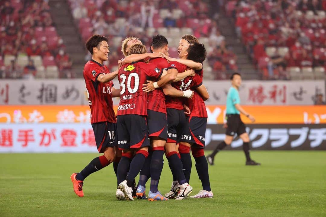 樋口雄太のインスタグラム：「. . 今季初ゴール⚽️🔥  応援ありがとうございました！  #鹿島アントラーズ #樋口雄太 #14」