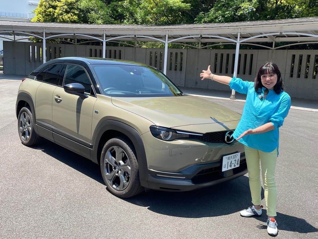のインスタグラム：「圭 Tube⭐️マツダMX-30EV公開されてまーす😍 https://youtu.be/6fOLx95kKN0  #マツダ #MX30 #MAZDA #竹岡圭 #圭Tube #圭チューブ」
