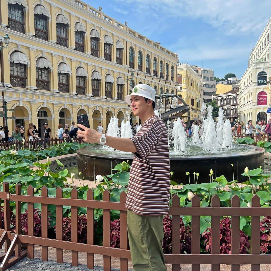 チ・チャンウクさんのインスタグラム写真 - (チ・チャンウクInstagram)「힐링 :) 😆😆  #DiscoverMacao #TravelMacao #VisitMacao #Macao」6月12日 17時05分 - jichangwook