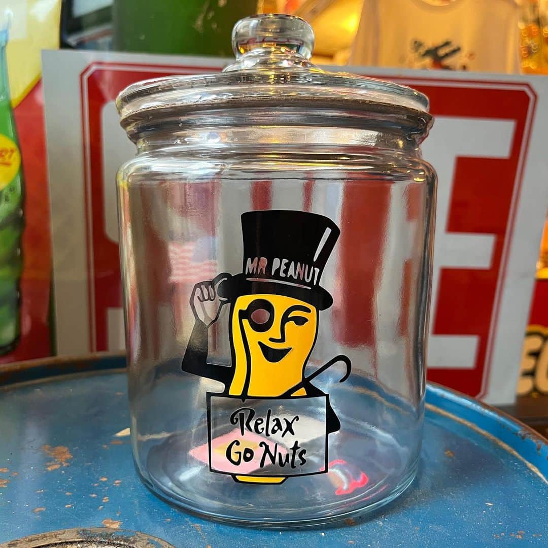 kiarrysさんのインスタグラム写真 - (kiarrysInstagram)「Vintage Planters Mr Peanuts Glass Jar New in Today..」6月12日 17時27分 - kiarrys