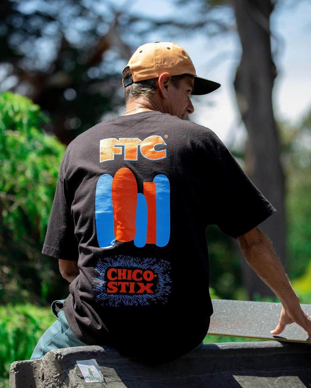 エフティーシーのインスタグラム：「FTC X Chico-Stix @chicobrenes Tees Releasing Thursday 6/15 at 10AM PST 🌆 Photo by @meckycreus #ChicoBrenes #chicostix #ftc #ftcskateboarding #forthecity #ftcsanfrancisco #ftcjp #ftctokyo #ftcnagoya #ftcosaka #ftcspringsummer23」