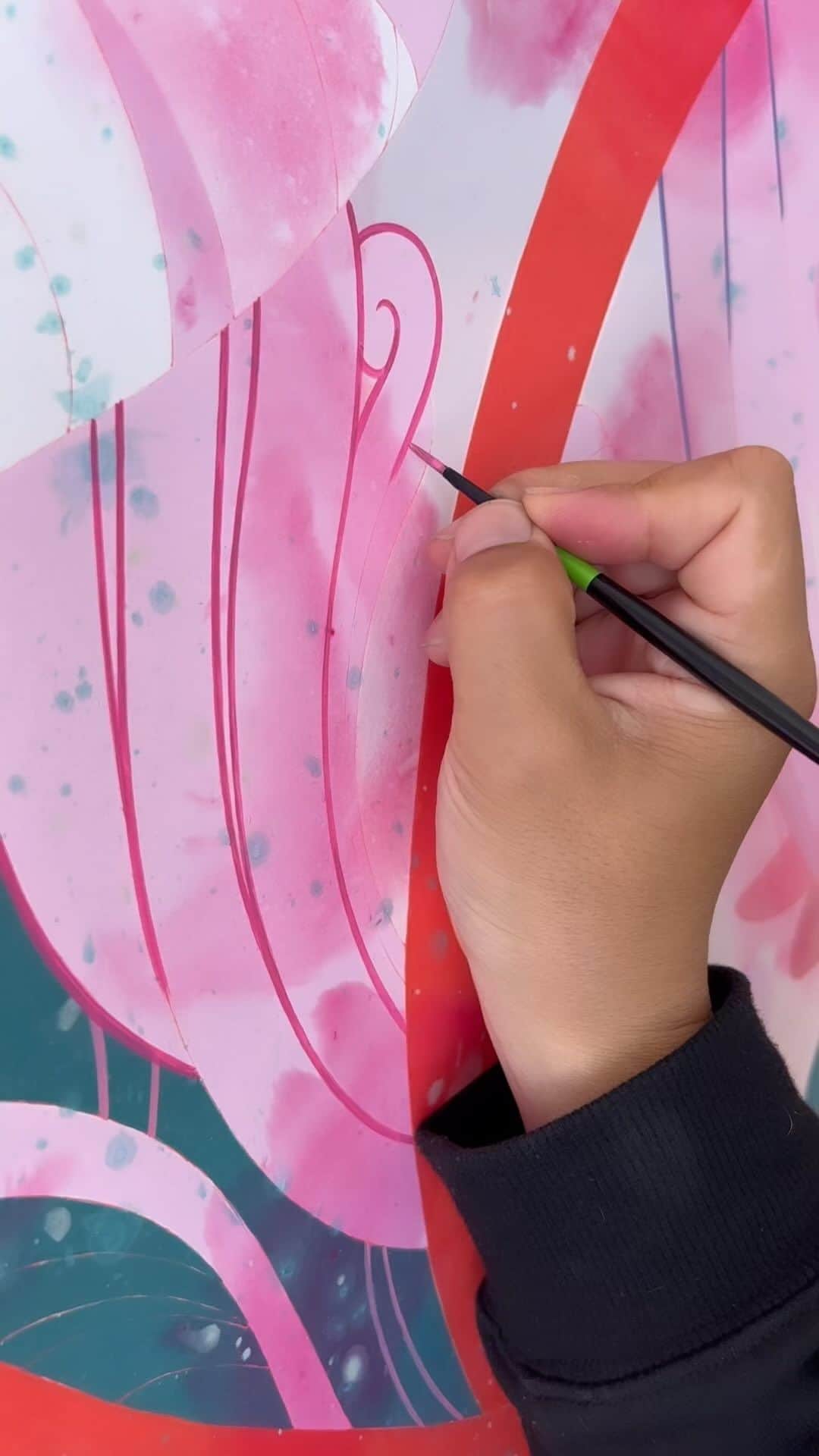 ジェームス・ジーンのインスタグラム：「90 seconds of life in real time… ✍️」